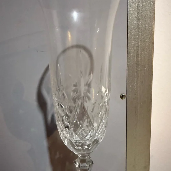 Cristal d'Arques Longchamp crystal champagne glasses - set of 6 - Picture 2 of 3